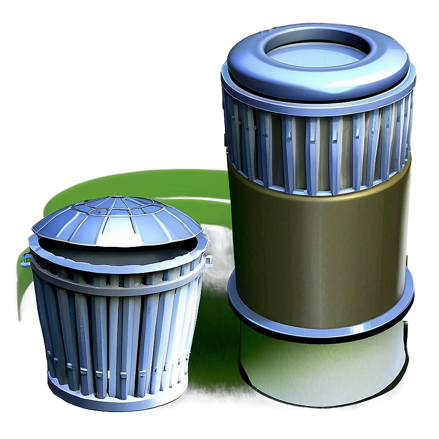 Eco-friendly Trash Bin System Png Ieq12 PNG