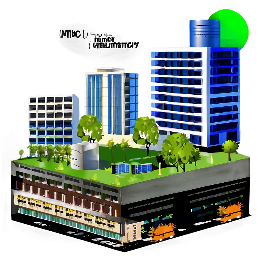 Download Eco-friendly Urban Development Png Poq83 | Wallpapers.com