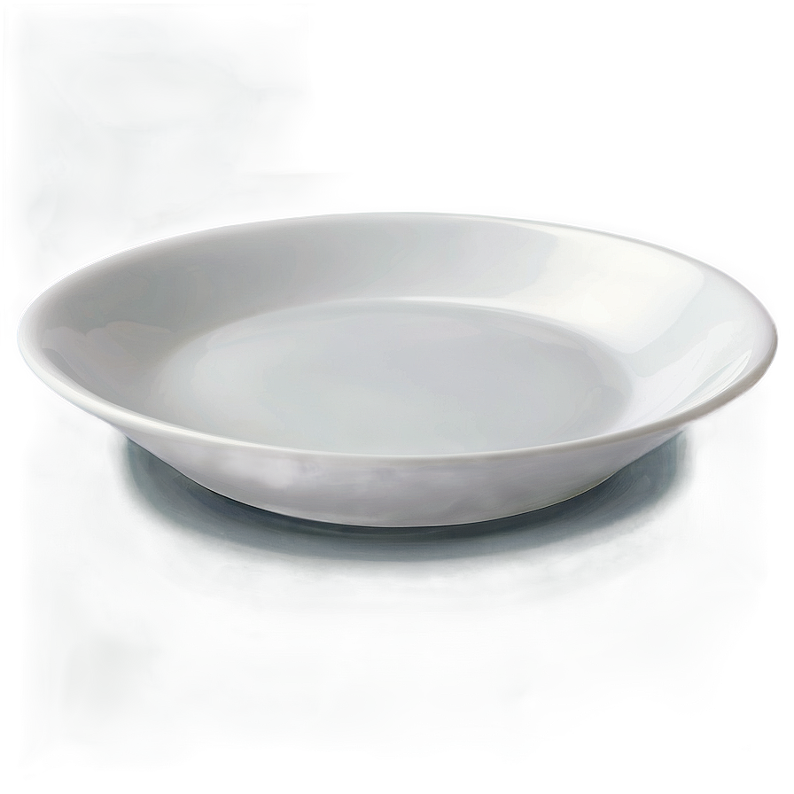 Eco-friendly White Plate Png 77 PNG