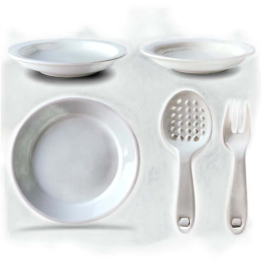 Eco-friendly White Plate Png Nwk36 PNG