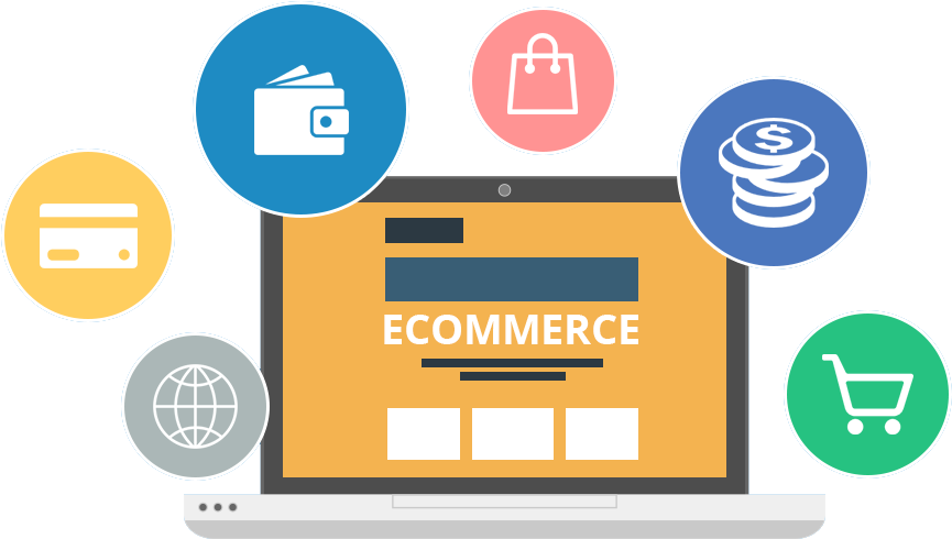 Ecommerce Elements Infographic PNG