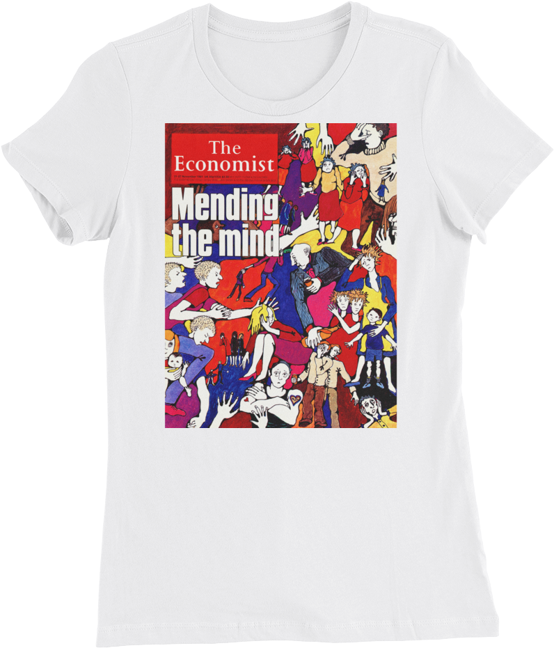 Economist Mending Mind Tshirt Design PNG