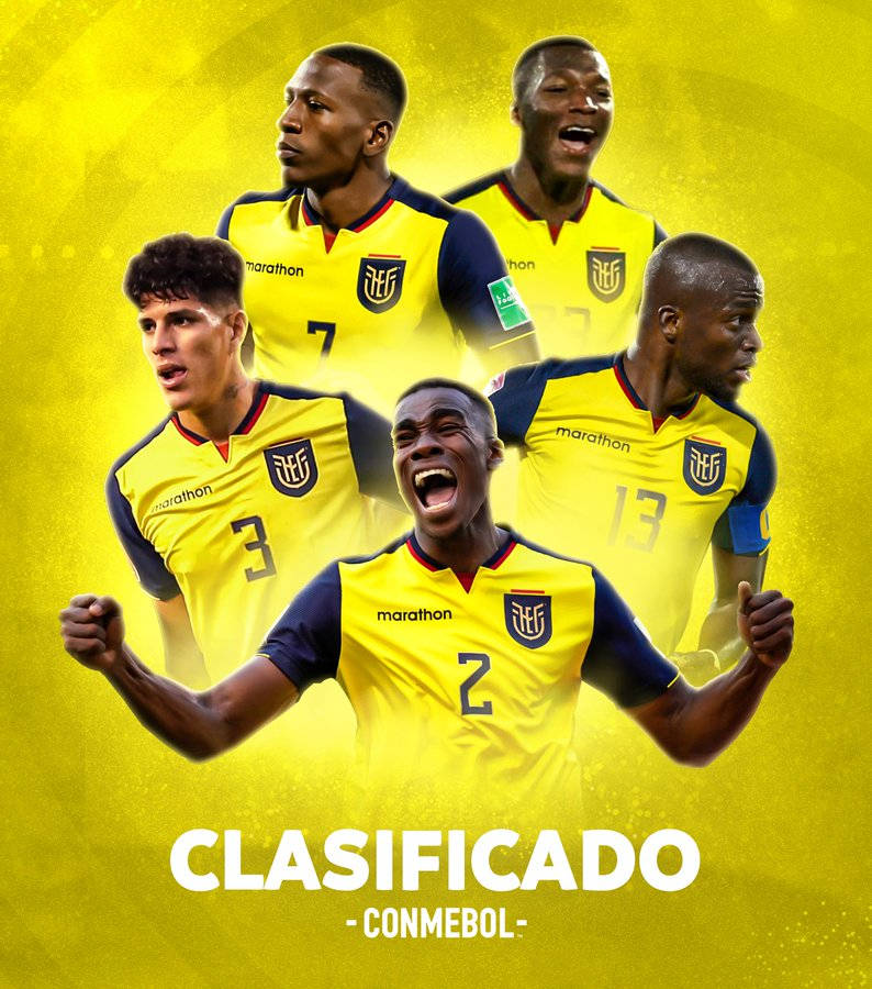 Ecuador National Football Team Fifa Lineup Picture