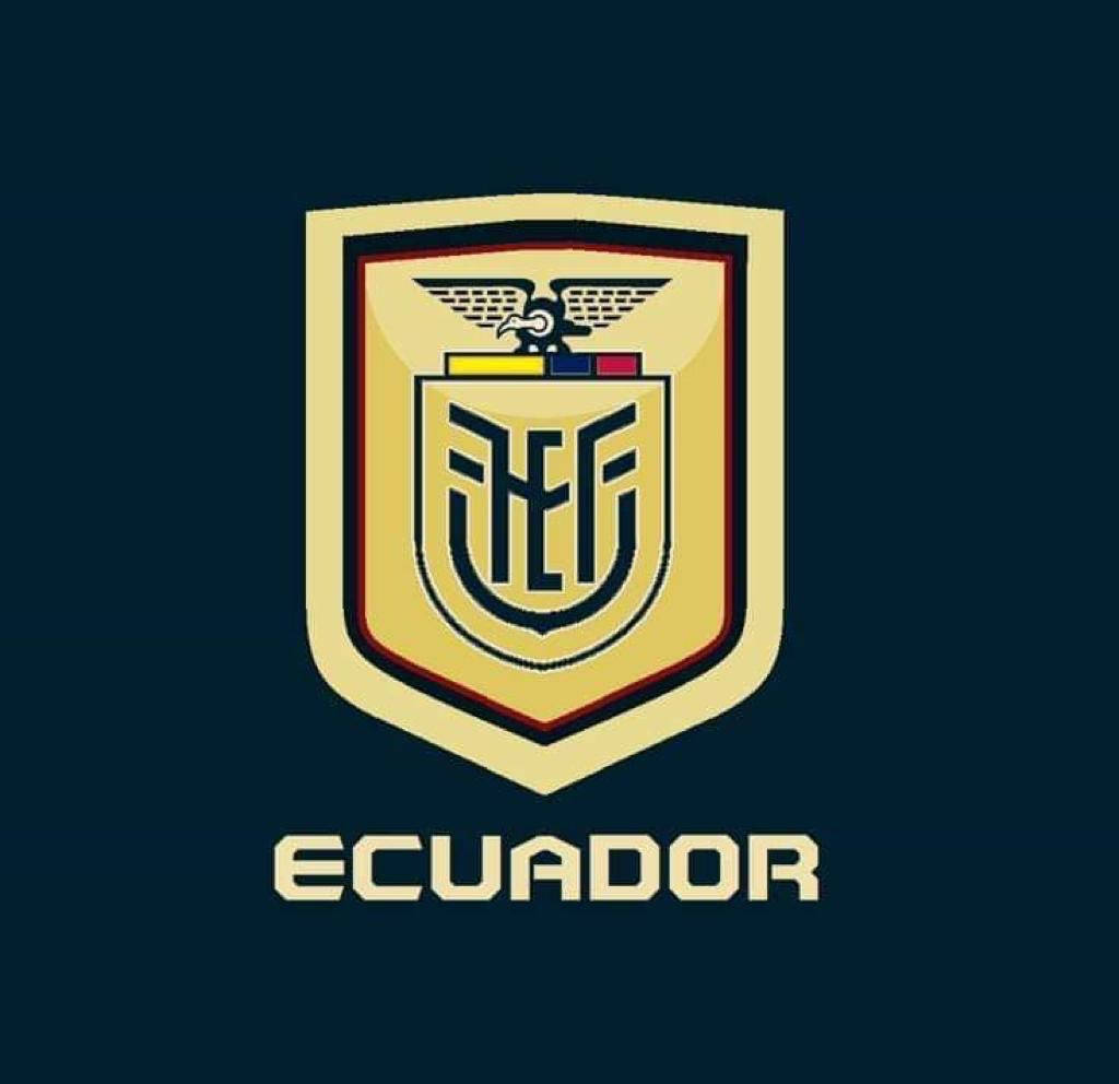 Ecuador National Football Team Gold Logo