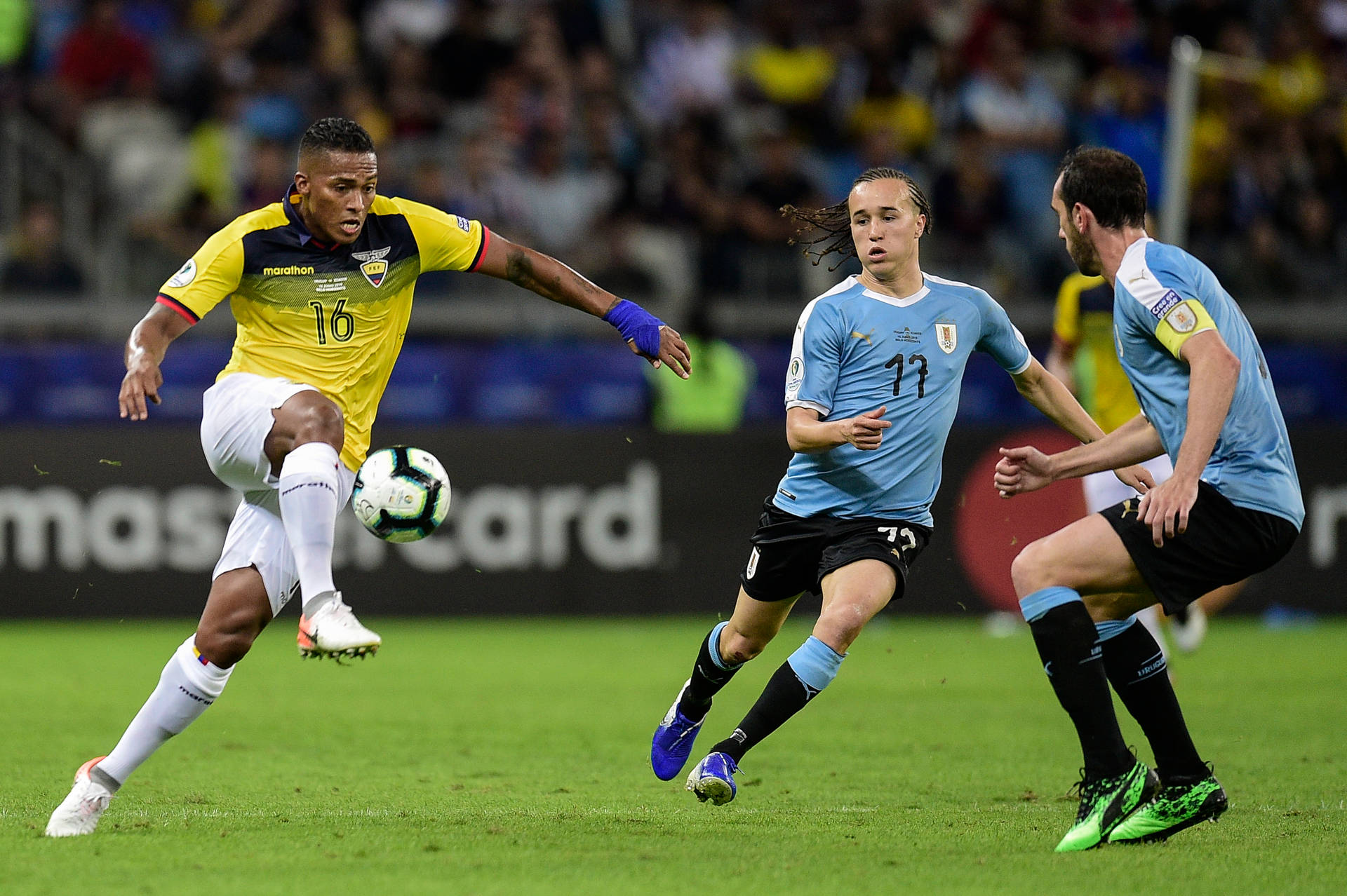 Ecuador National Football Team Versus Argentina
