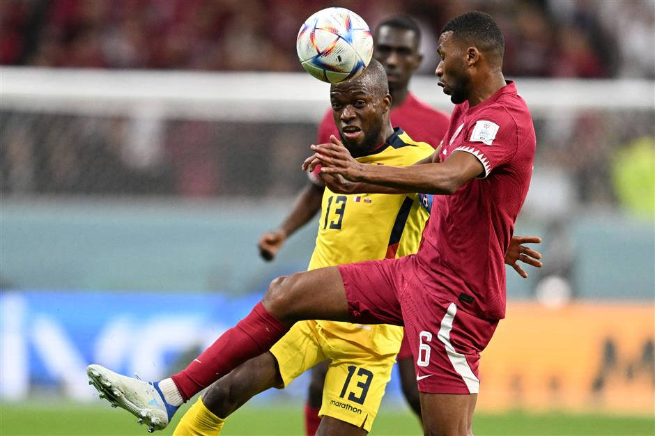 Ecuador National Football Team Versus Qatar