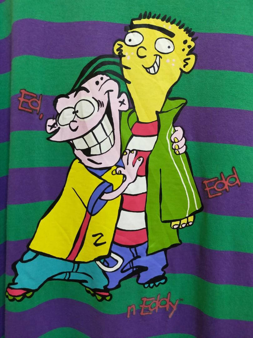 Ed And Eddy Striped Background Wallpaper
