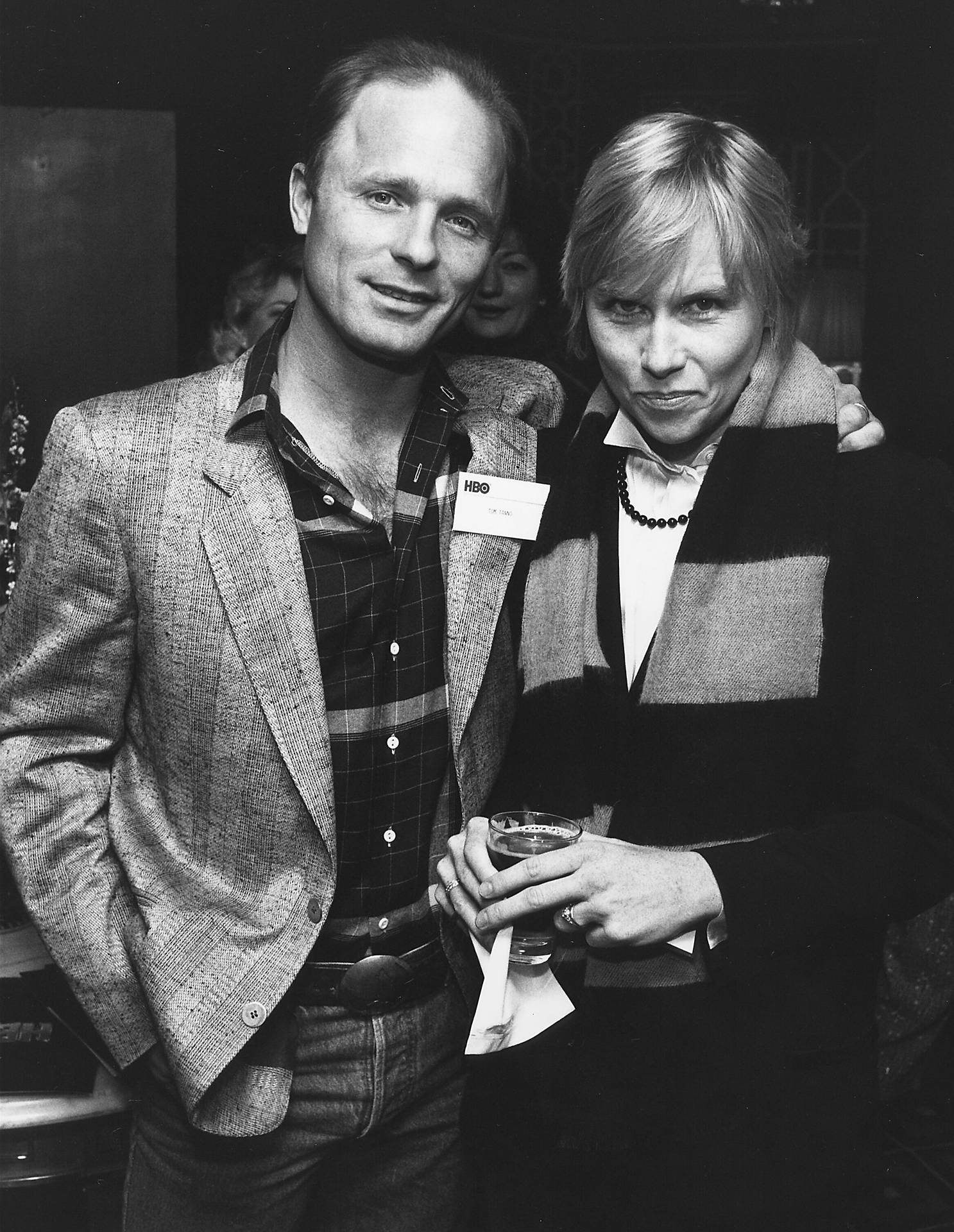 Ed Harris And His Wife Amy Madigan Wallpaper
