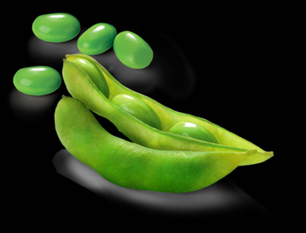 Edamame Beans In A Pod Picture