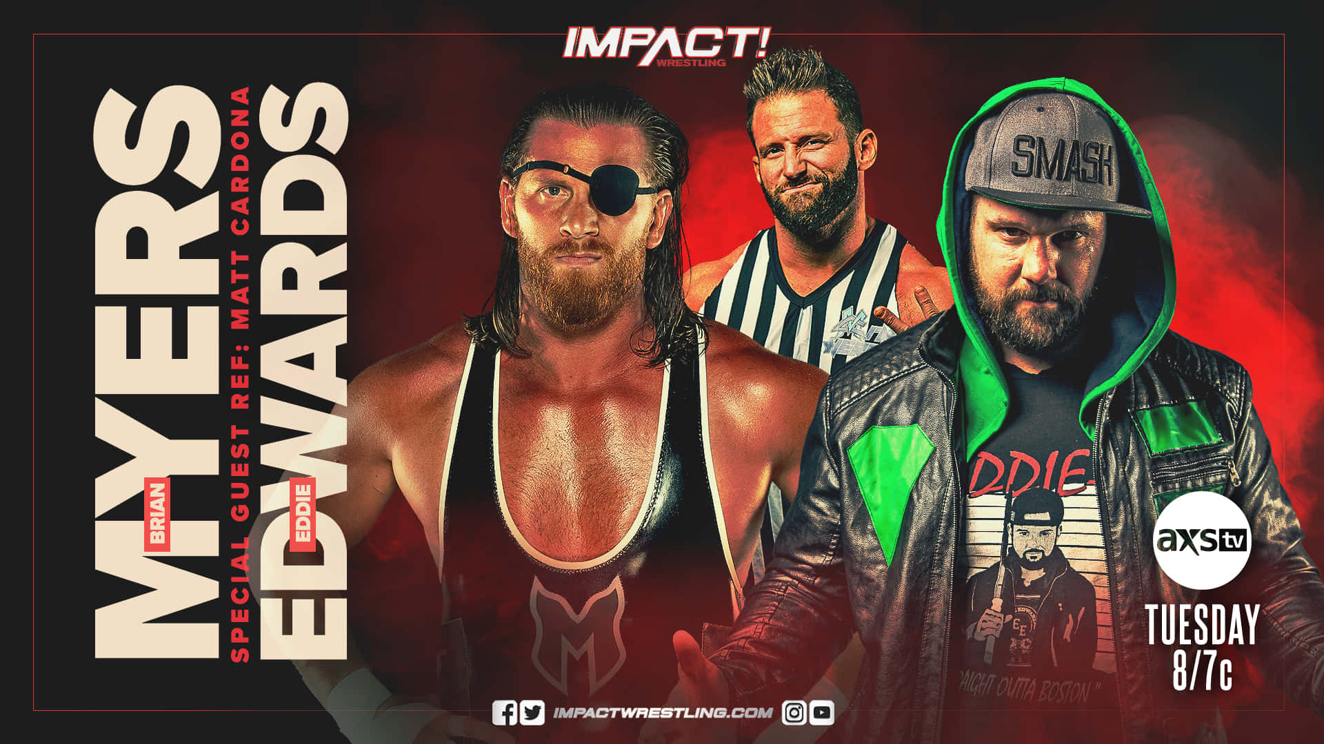 Wrestling Showdown – Eddie Edwards Vs Brian Myers Poster Wallpaper