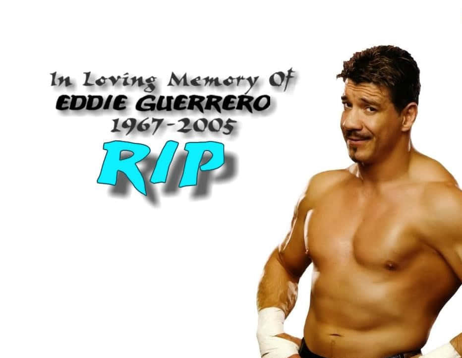 Eddie Guerrero RIP Wrestler Wrestling Ring Tapet Wallpaper