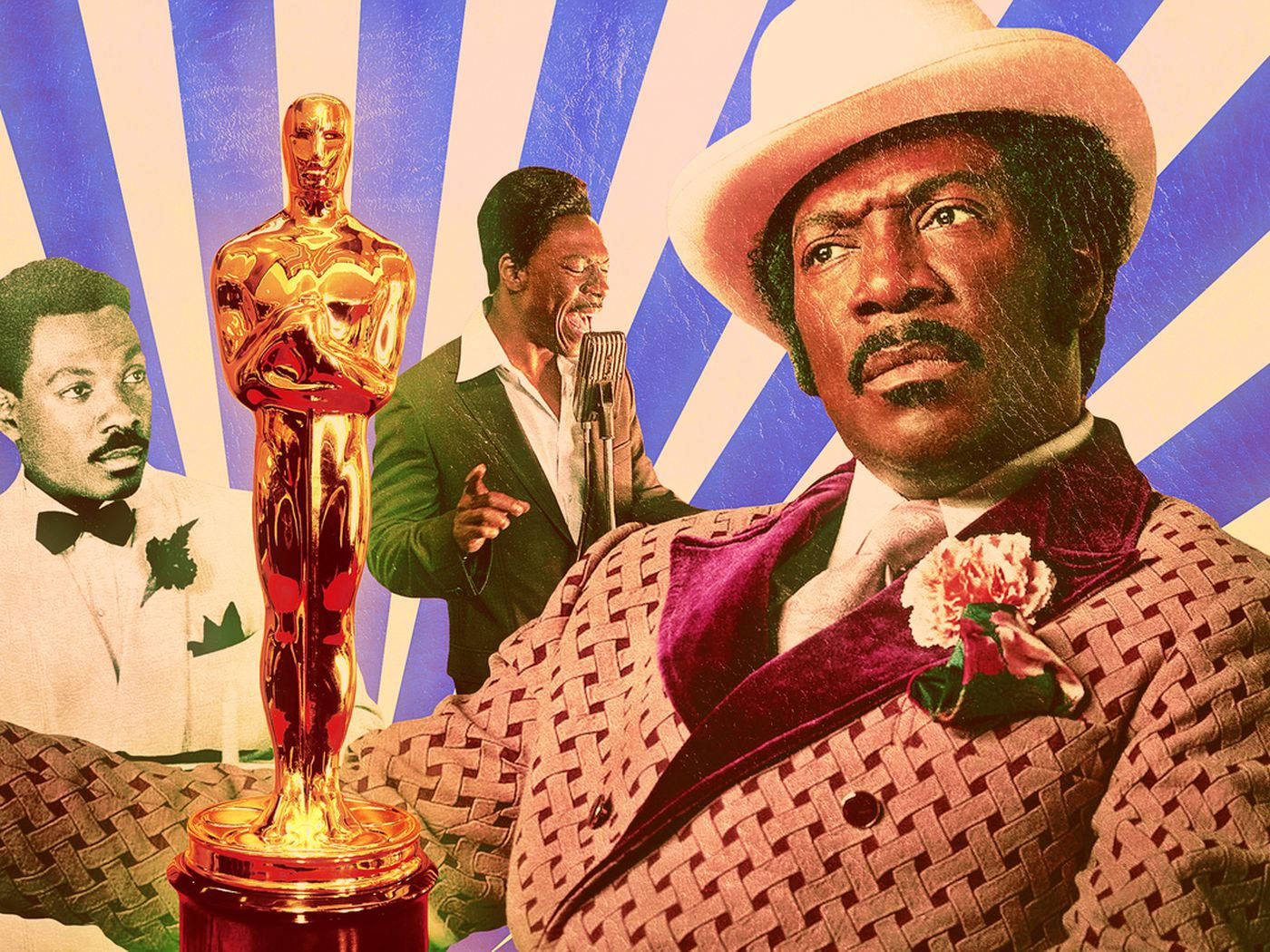 Collagede Eddie Murphy En Los Oscars Fondo de pantalla