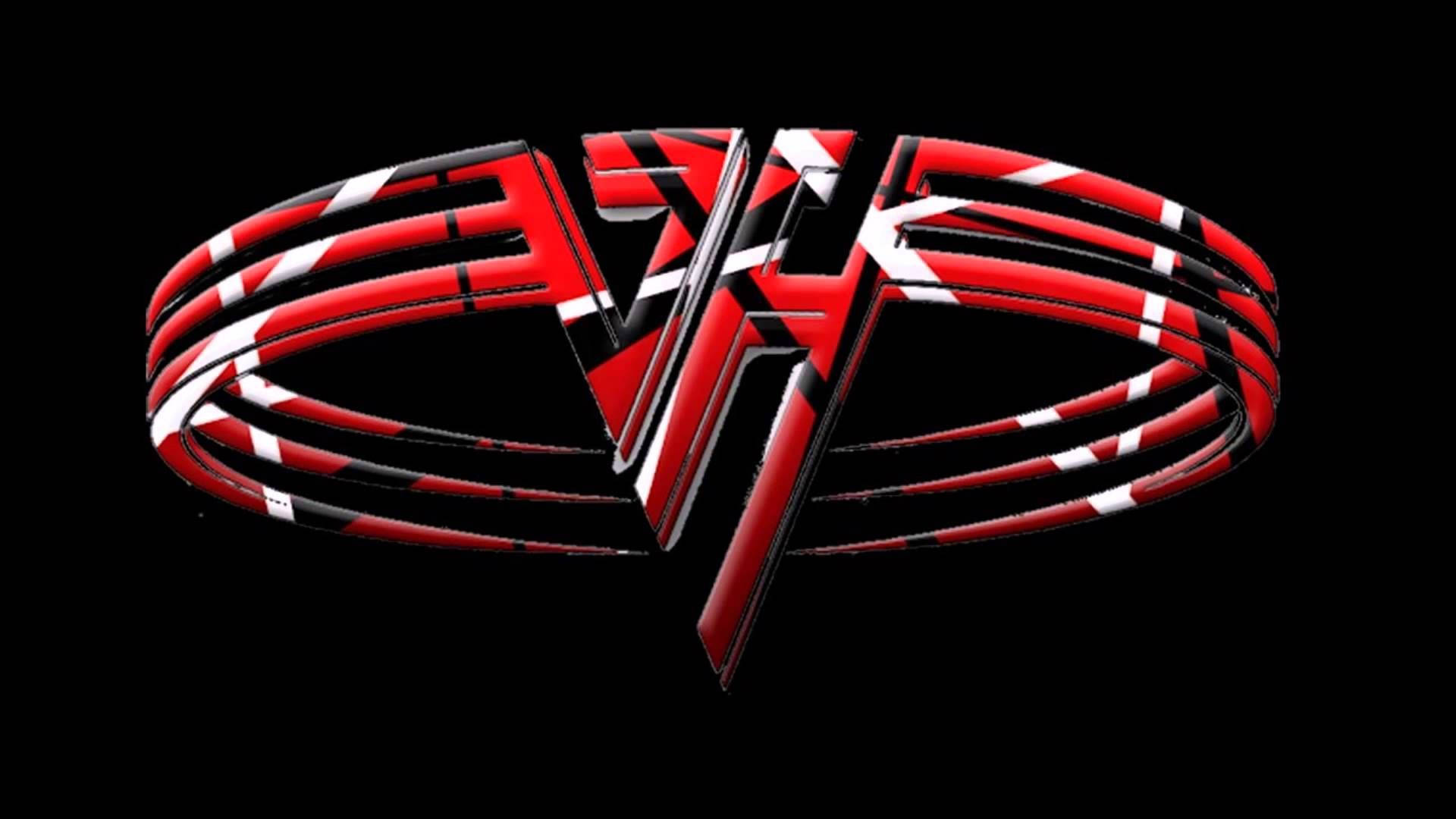 Eddie Van Halen Band Logo Background