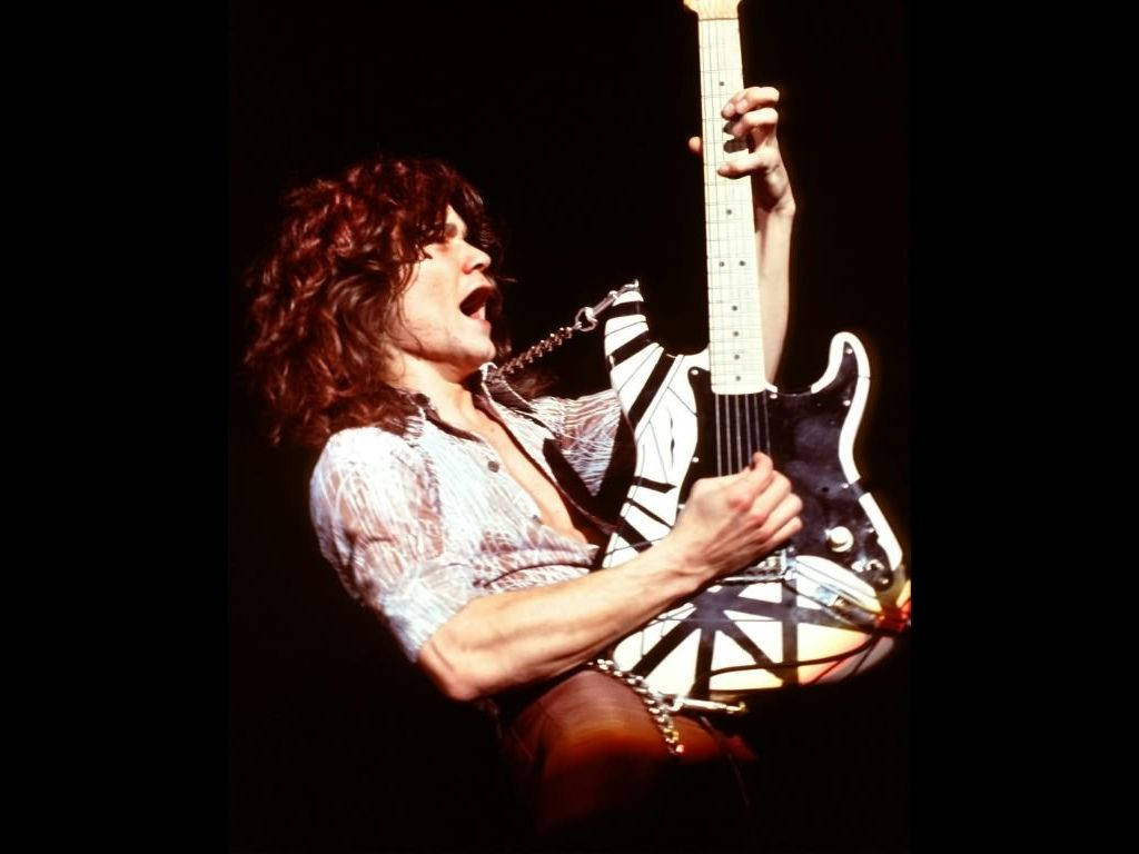 Eddie Van Halen Guitar Solo Background