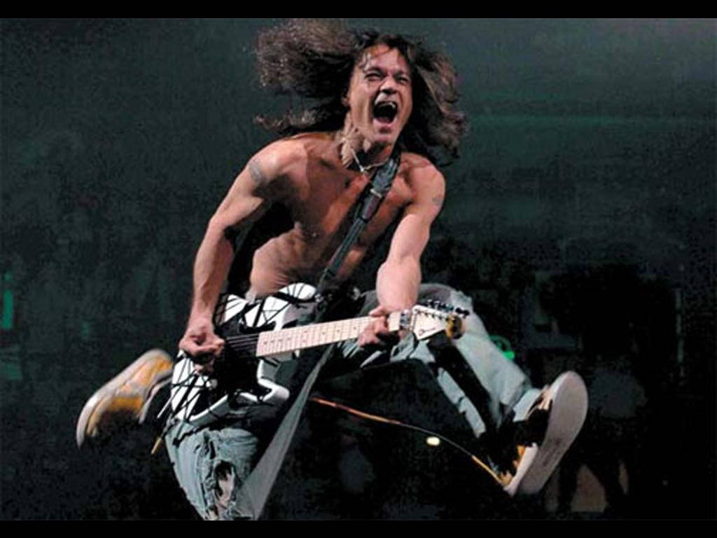 Eddie Van Halen Jump Performance Background