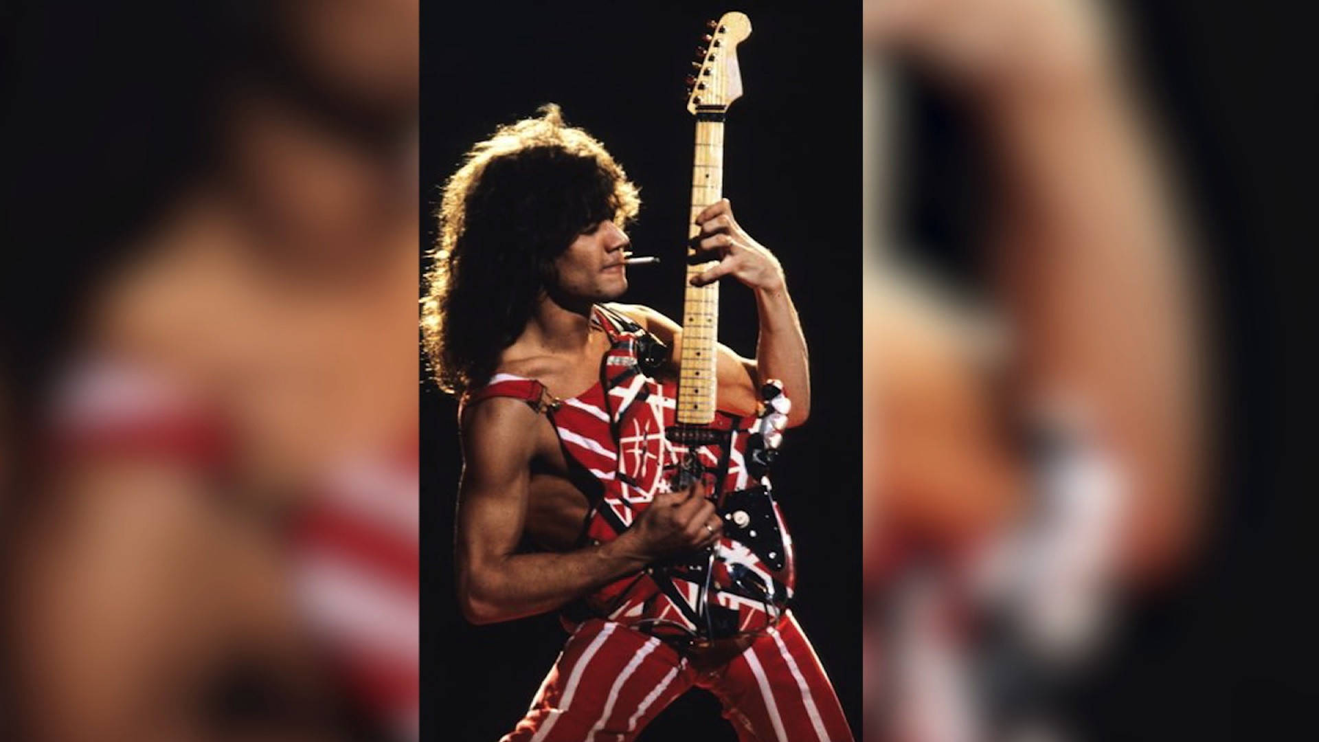Eddie Van Halen Rock Band Guitar Wallpaper