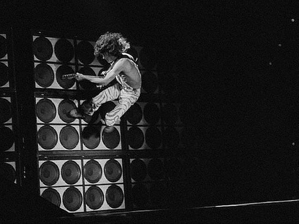 Eddie Van Halen Speaker Step Background