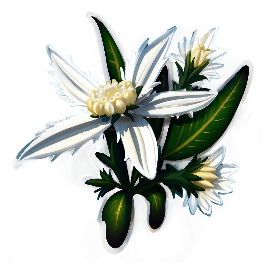 Edelweiss Flower Transparent Png 05252024 PNG