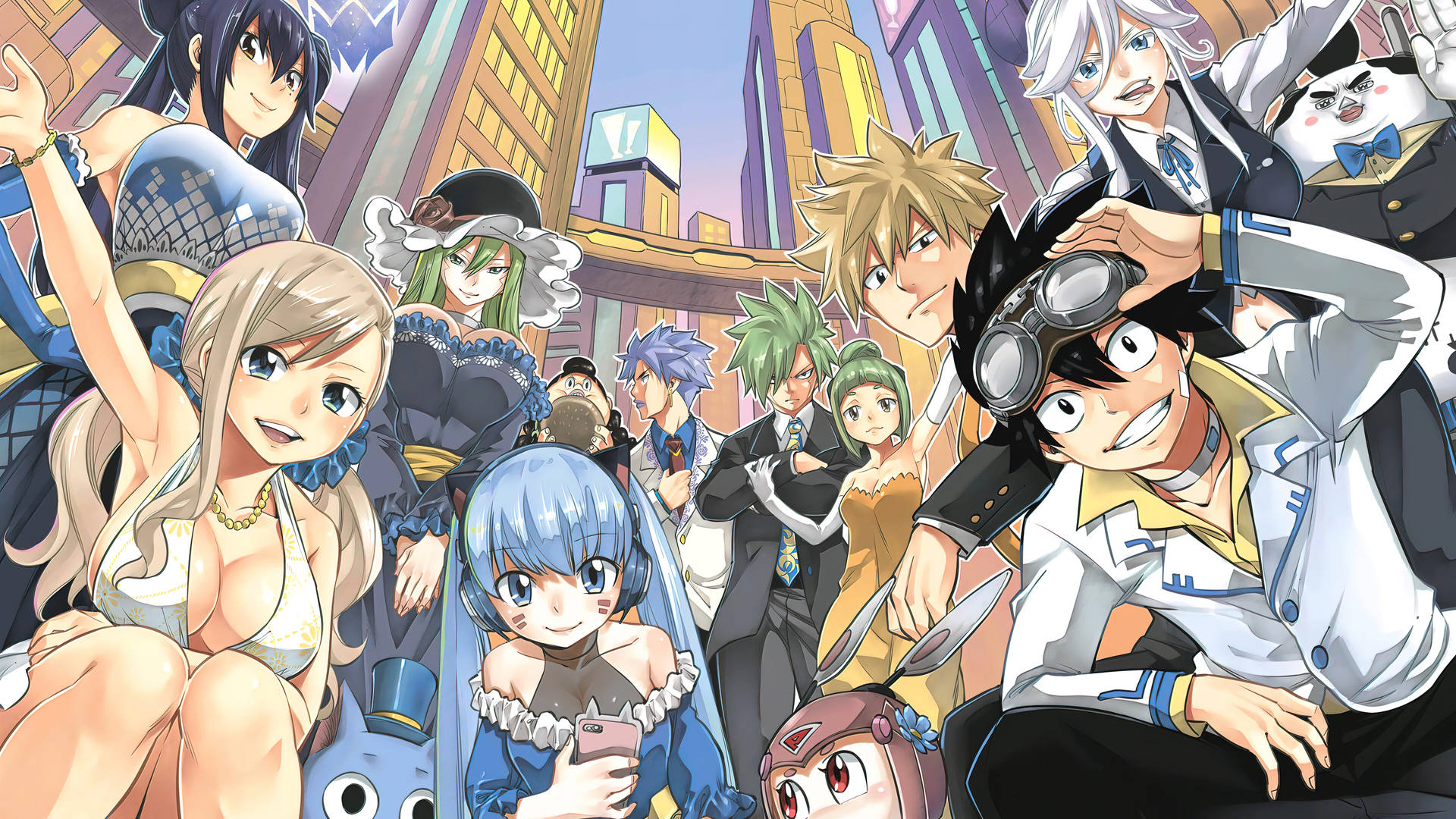 Edens Zero Anime Characters Wallpaper