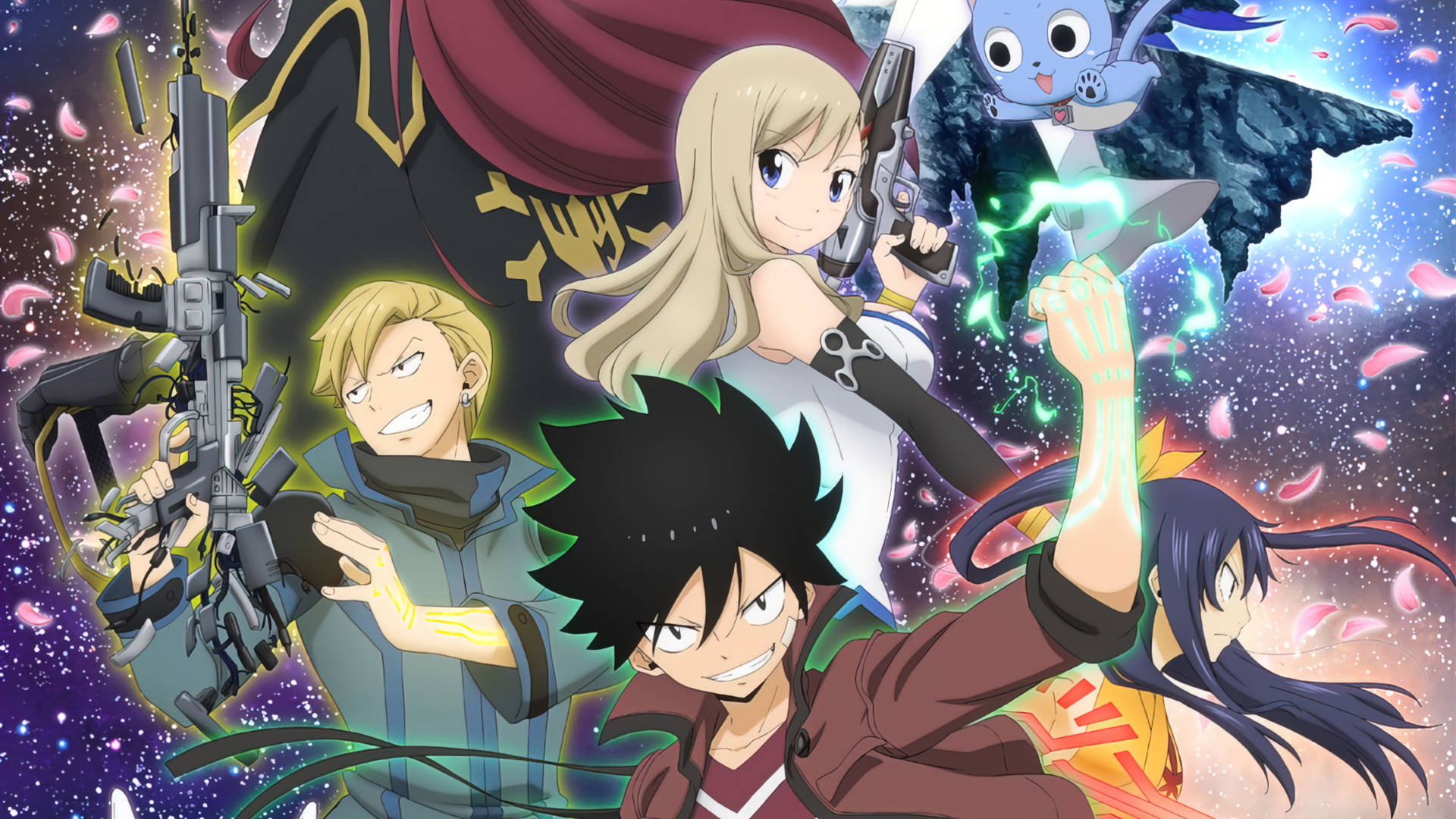 Edenszero Anime Charaktere Poster Wallpaper