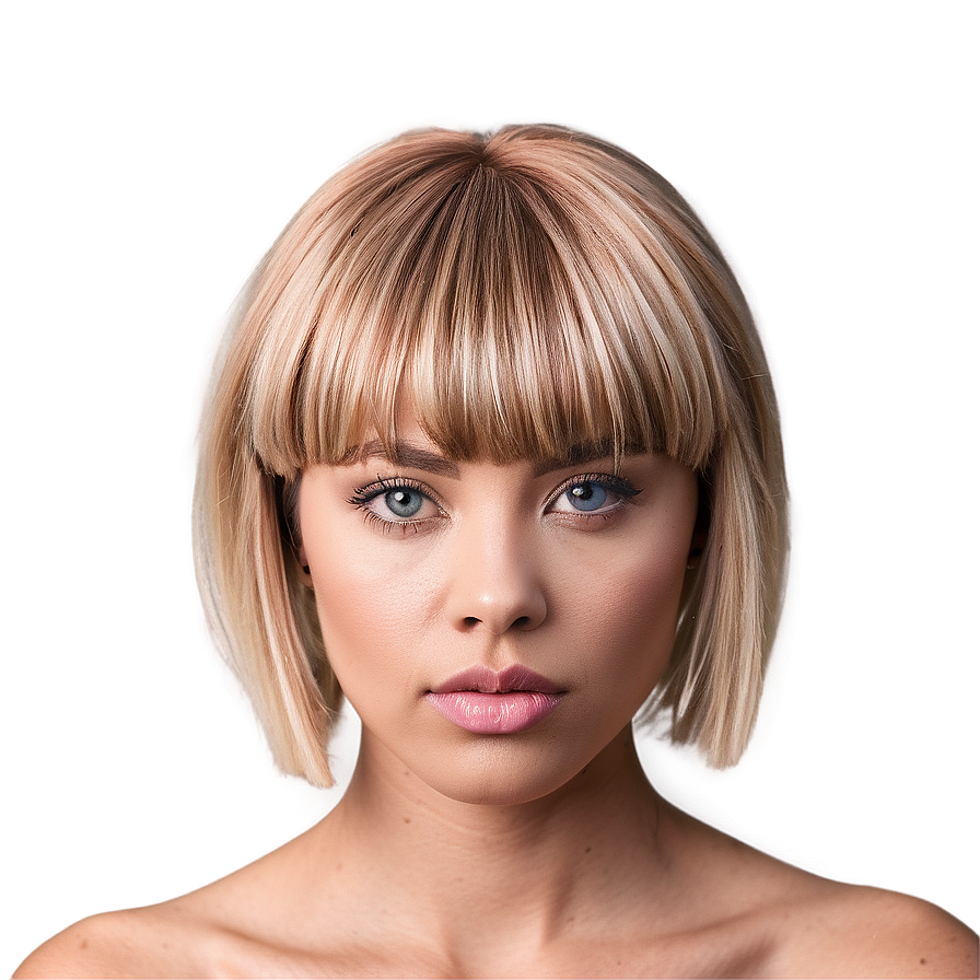 Edgy Blonde Haircuts Png 95 PNG