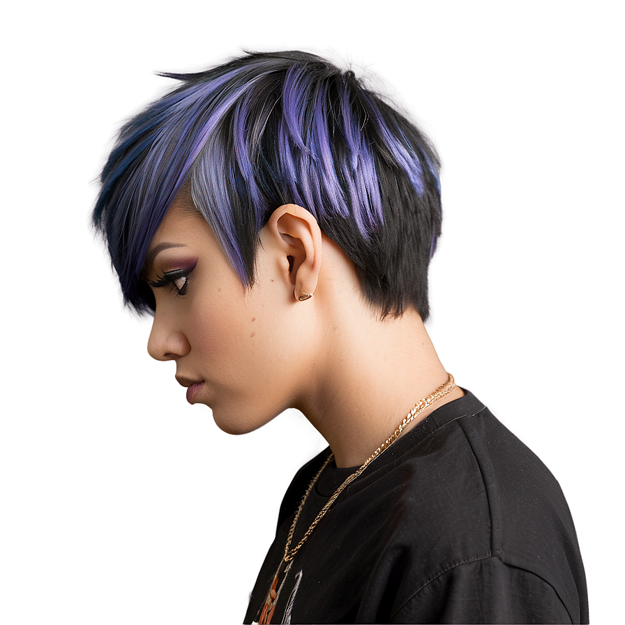 Download Edgy Emo Haircut Png 87 | Wallpapers.com