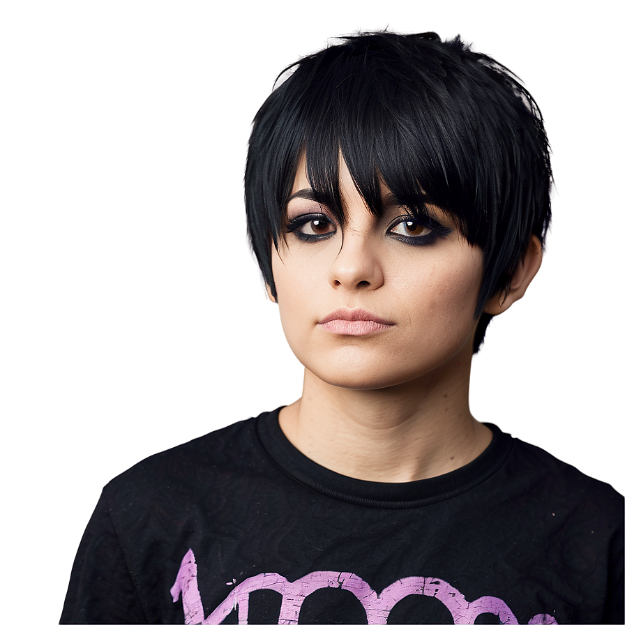 Download Edgy Emo Haircut Png Rgp29 | Wallpapers.com