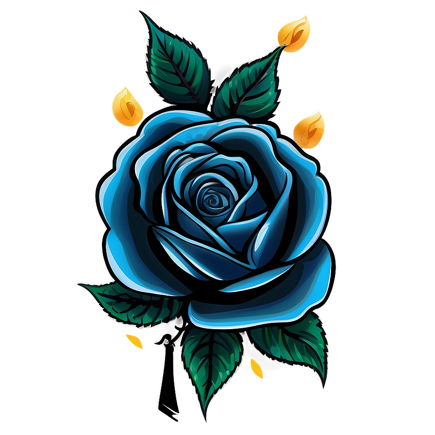 Download Edgy Rose Tattoo Graphic Png 05252024 | Wallpapers.com