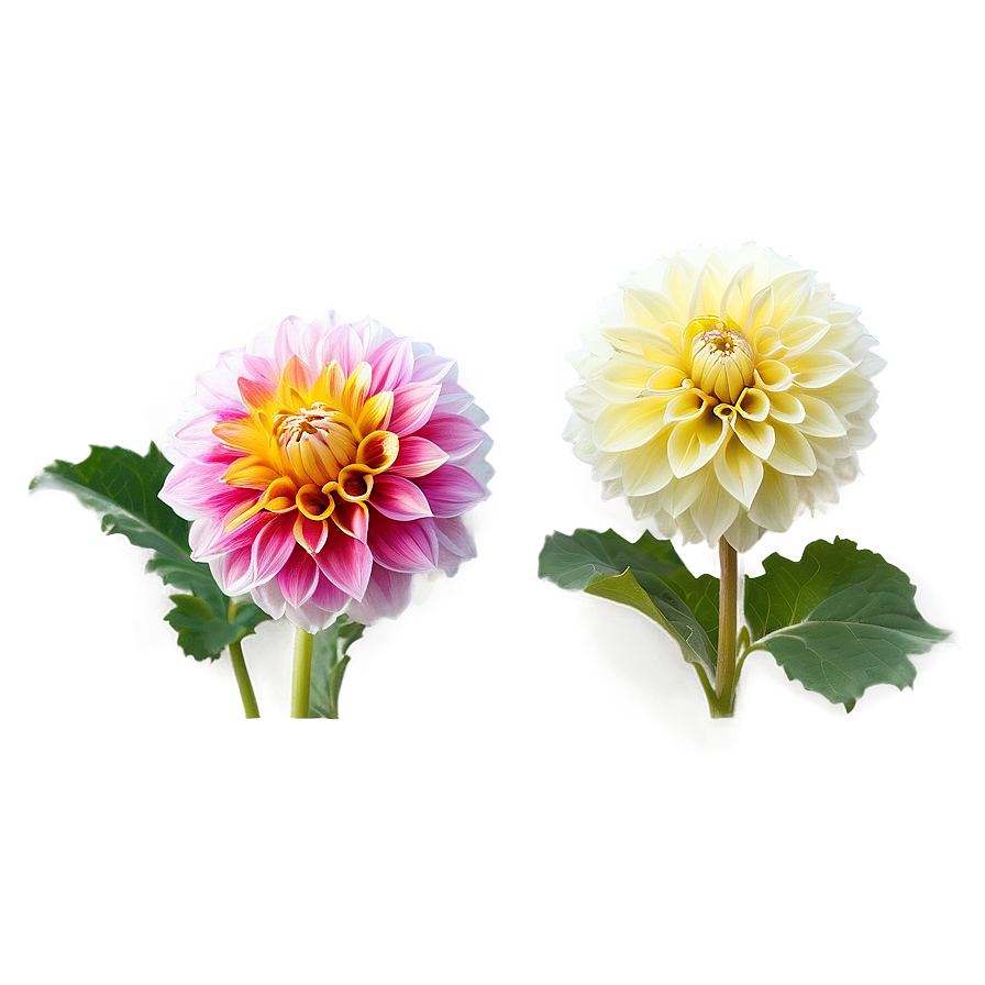 Edible Dahlia Varieties Png Hwl PNG