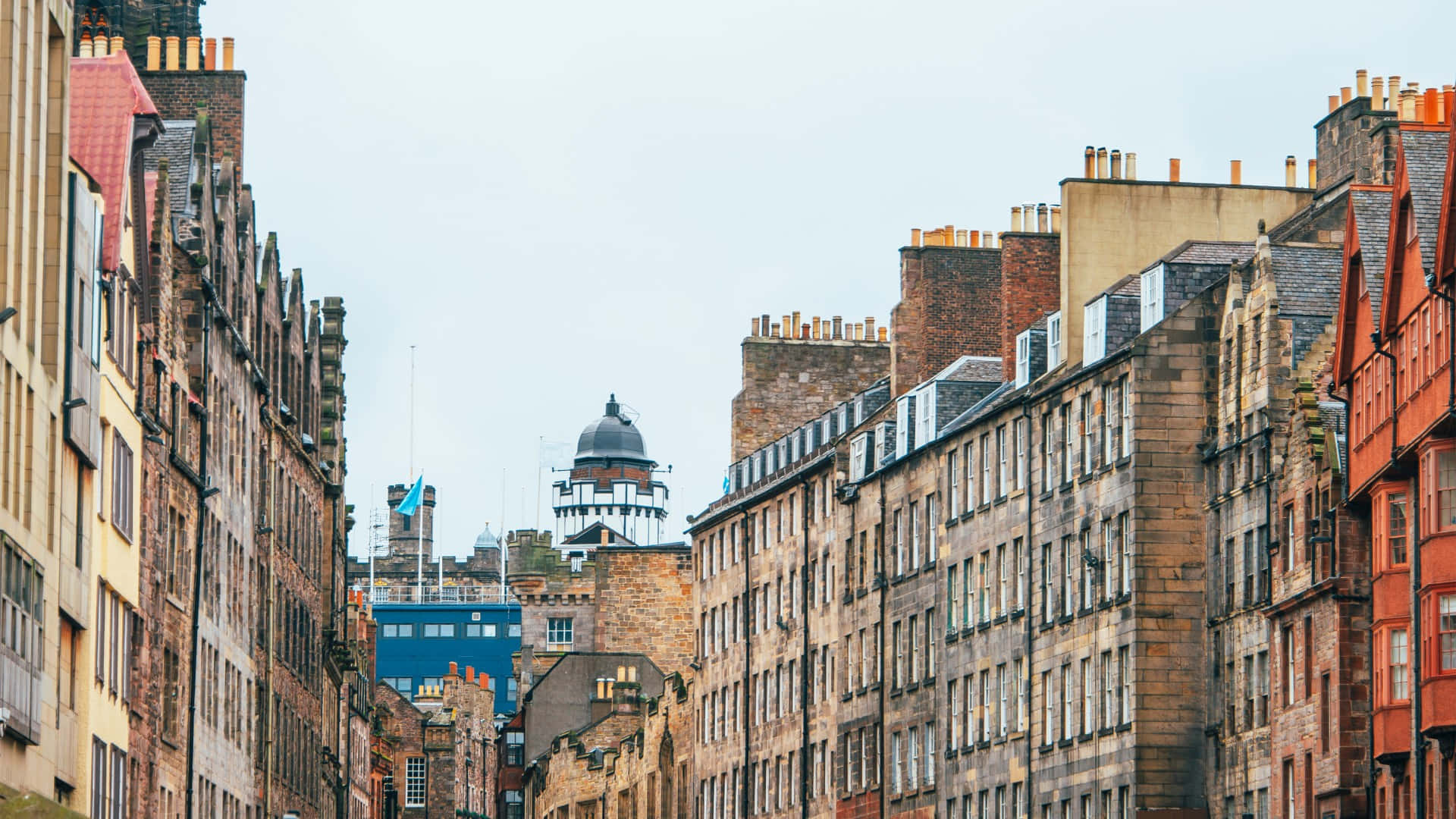 Edinburgh Royal Mile Architecture Wallpaper