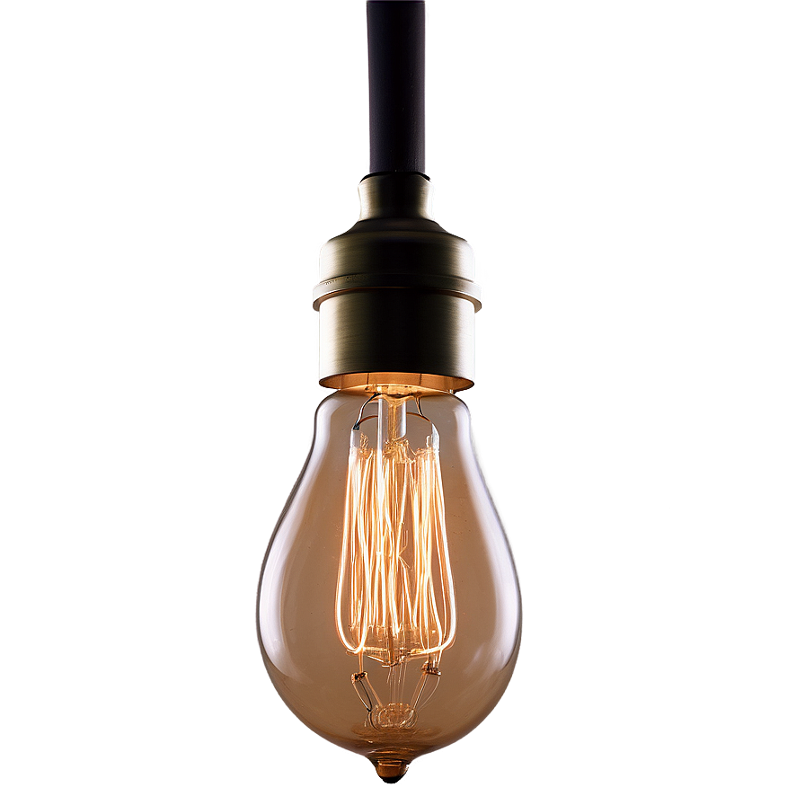 Edison Bulb Pendant Light Png Cbs PNG