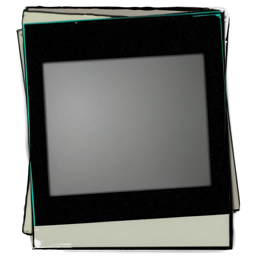 Editable Polaroid Frame Template Png 06262024 PNG