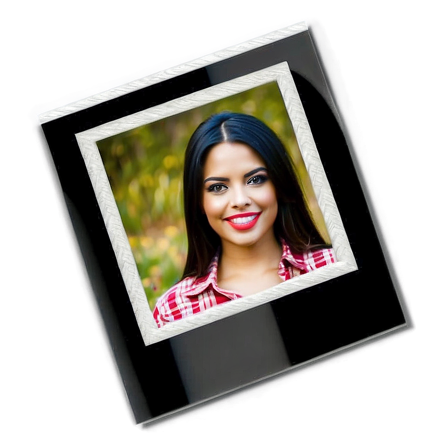Editable Polaroid Frame Template Png Scb83 PNG