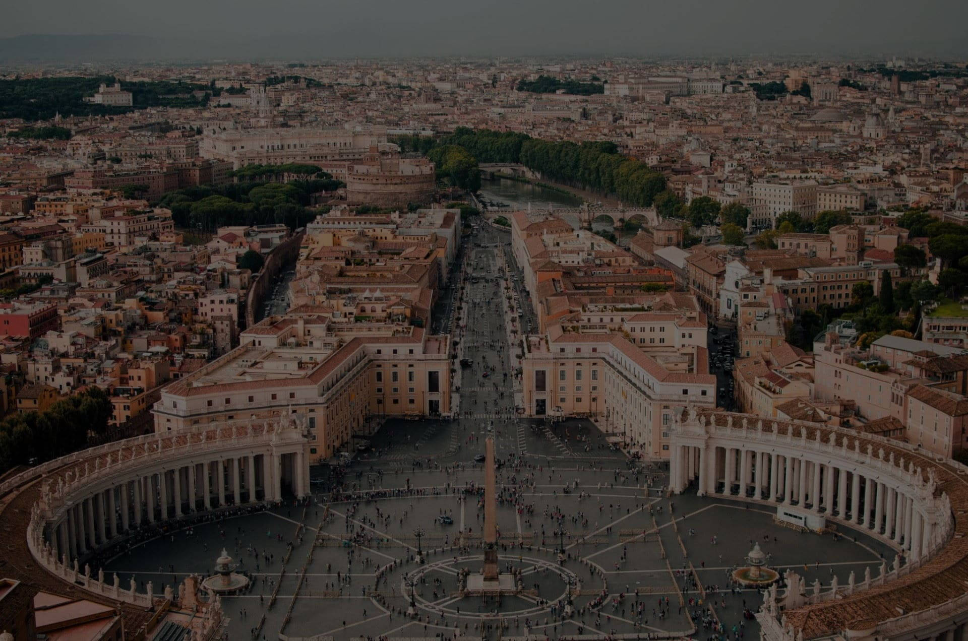Edited Vatican City Dim Wallpaper