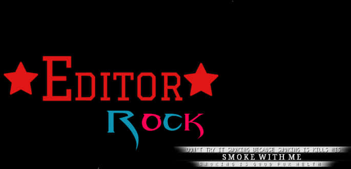 Editor Rock Stylish Graphic PNG