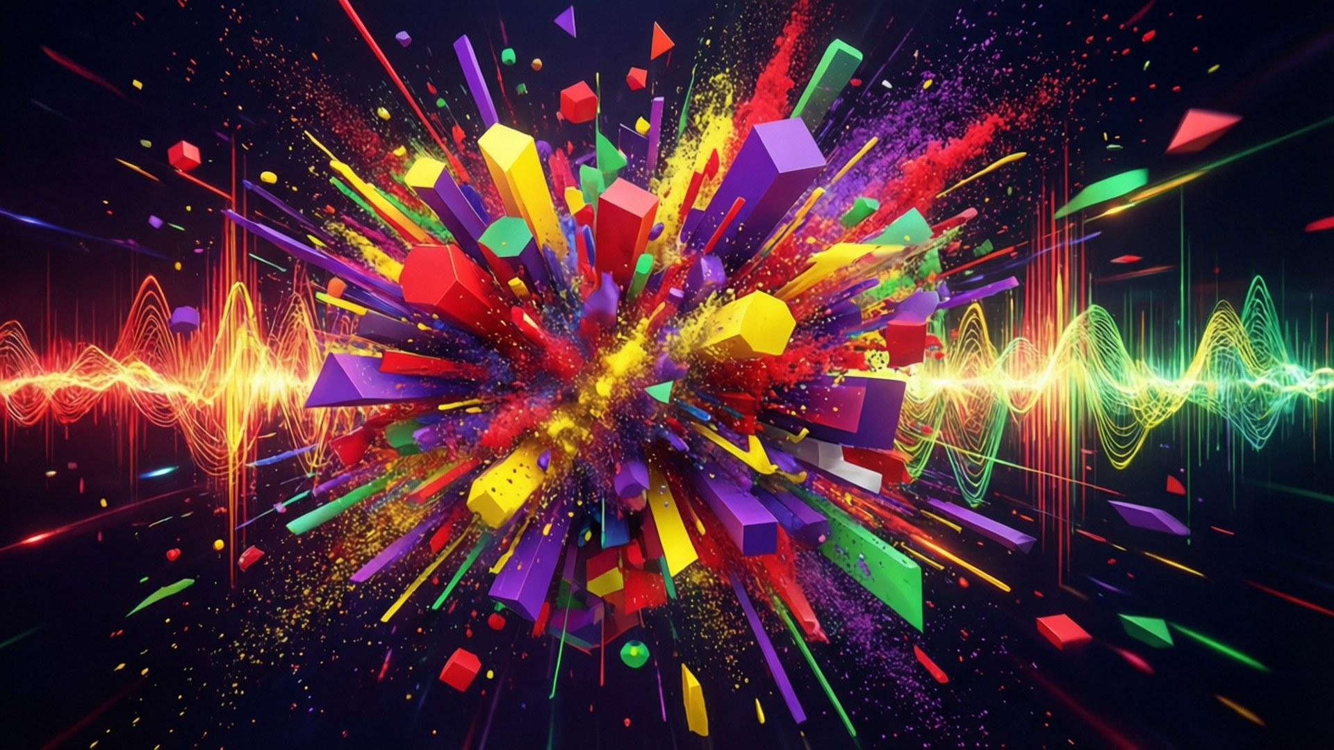 EDM Explosion Fonds d'écran