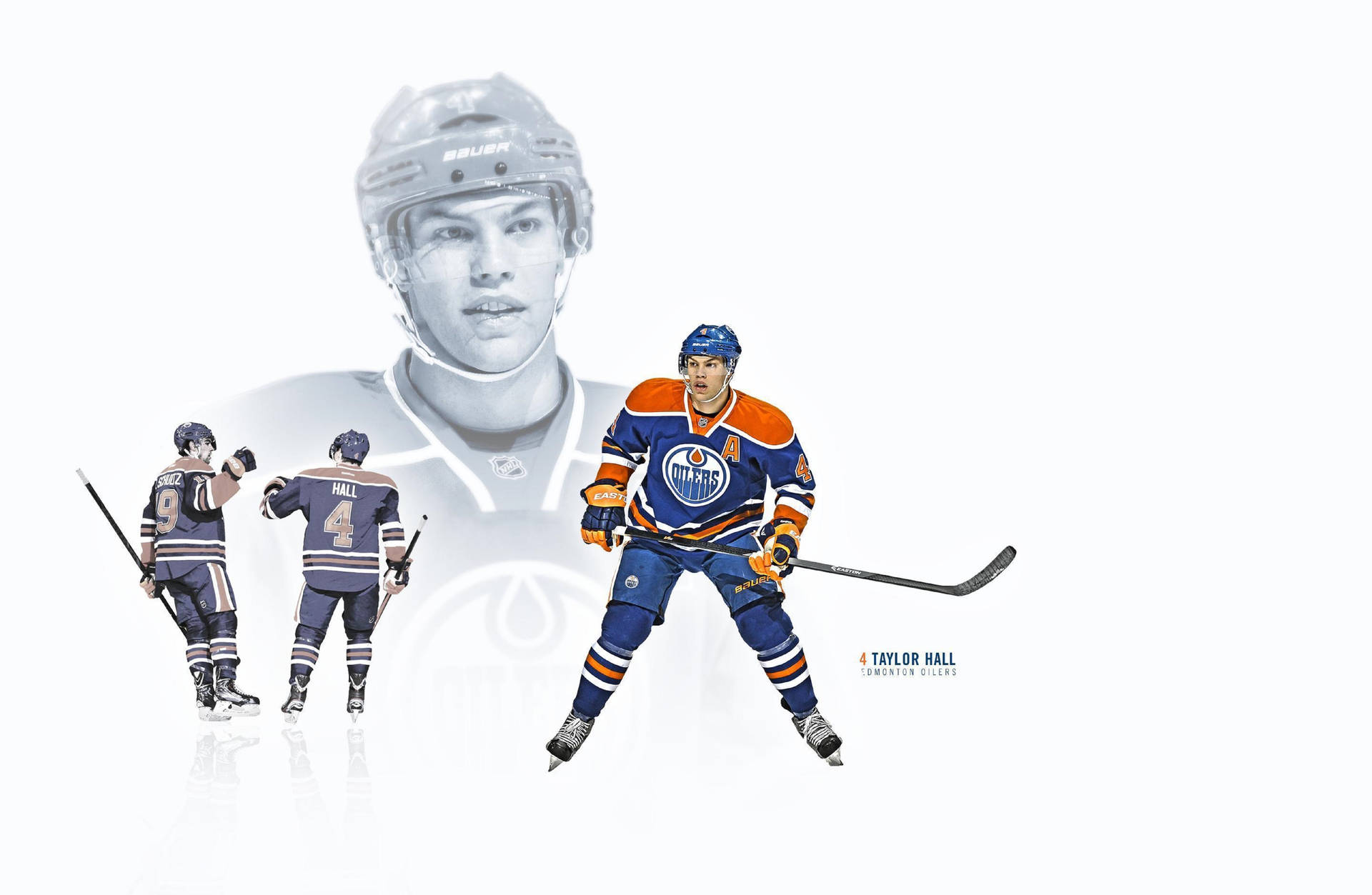 Edmonton Oilers 4 Hall Winger Wallpaper