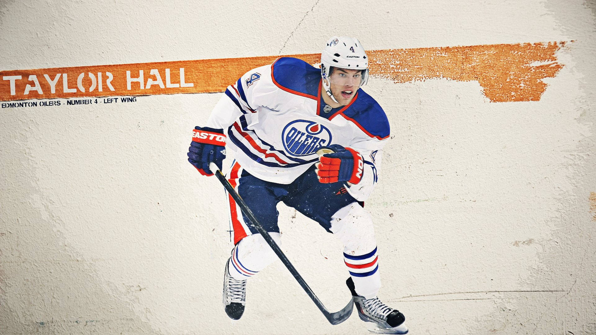 Edmonton Oilers NHL Left Wing Hall Wallpaper
