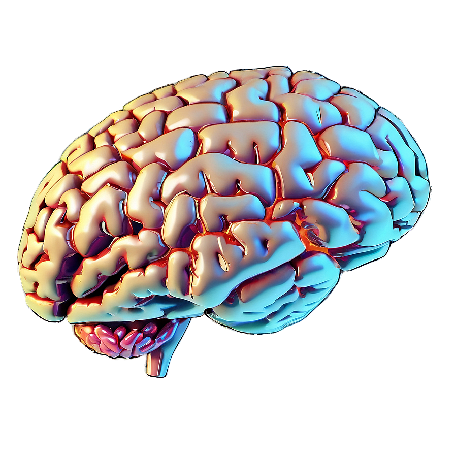 Educational Brain Outline Png 13 PNG