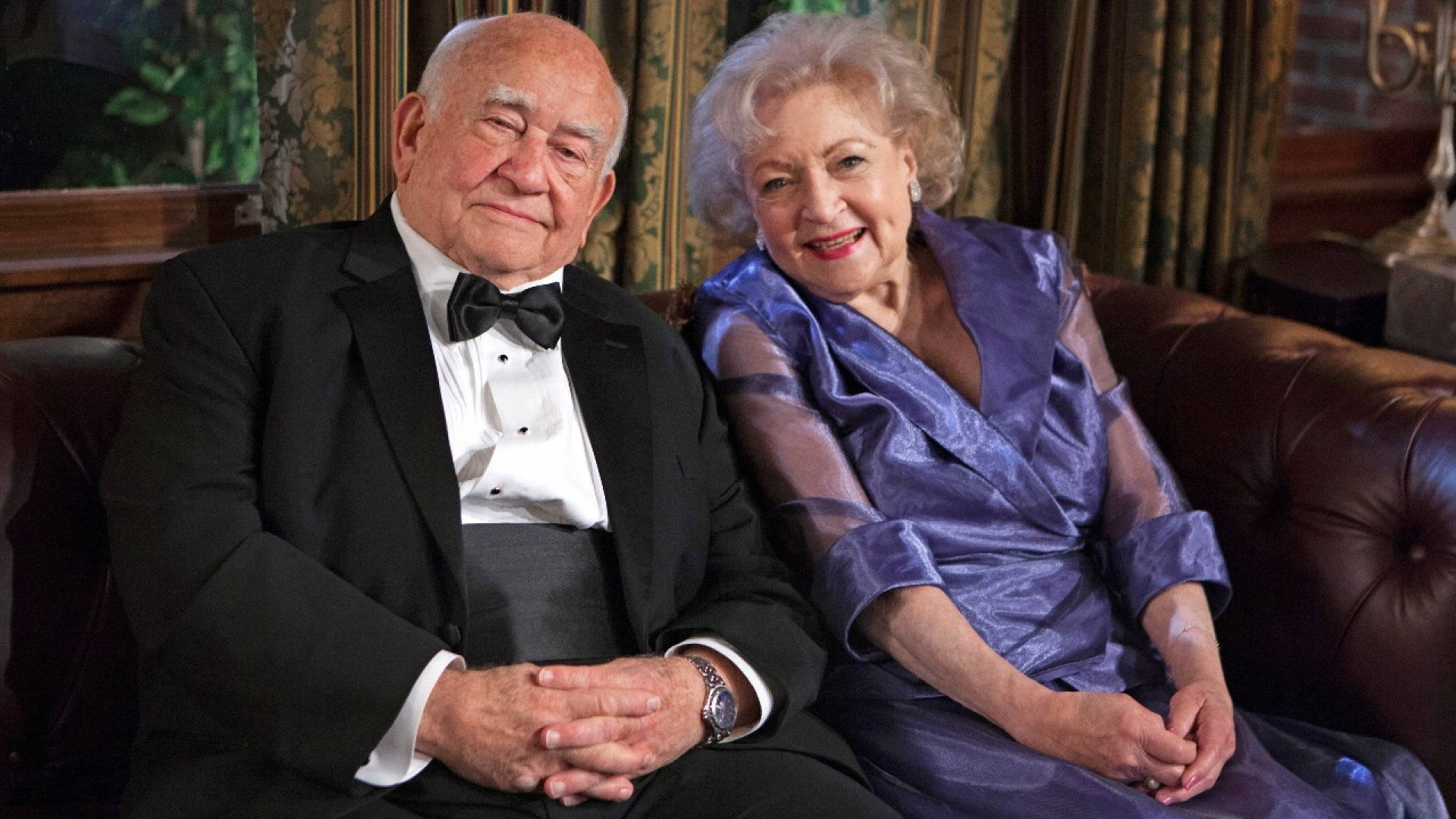 Edward Asner And Betty White Background