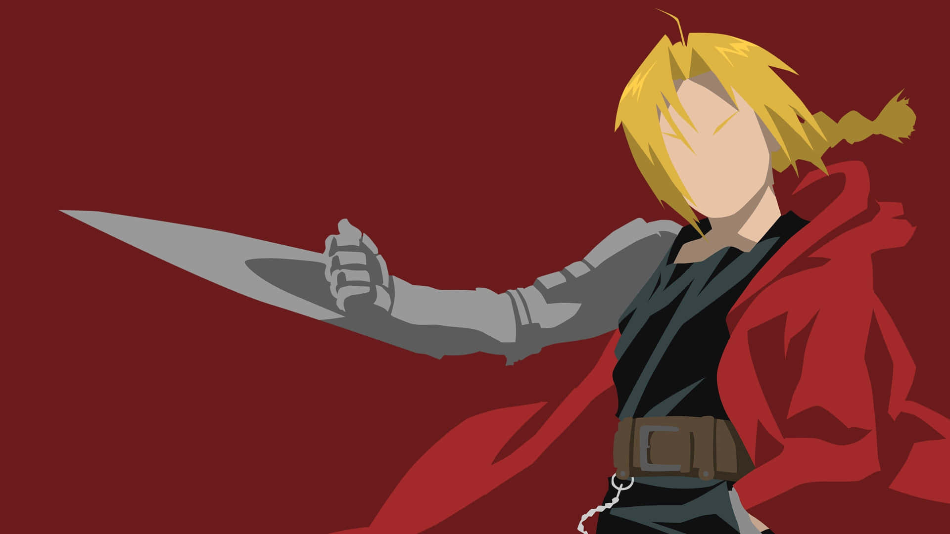 The determined alchemist - Edward Elric Wallpaper