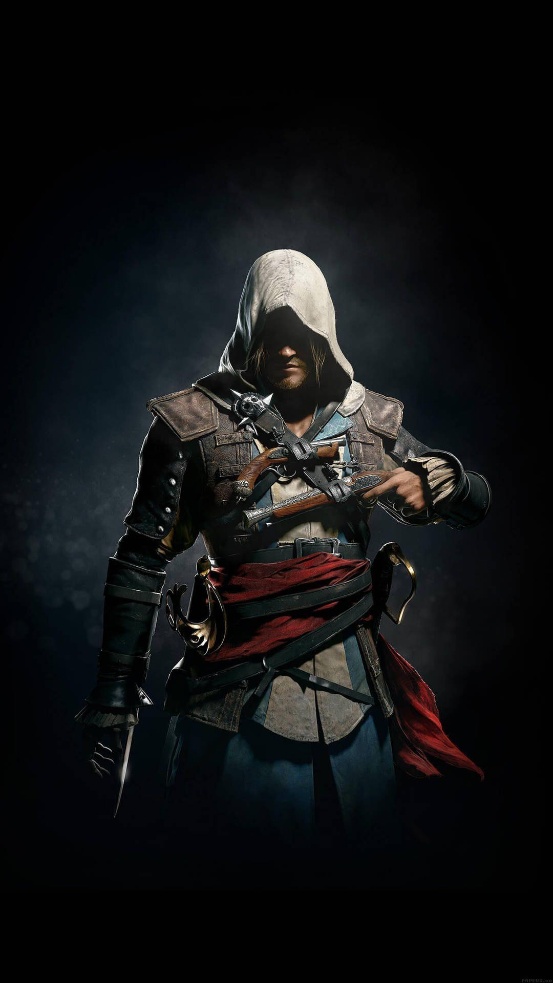 Edward Kenway in Assassin's Creed Action Scene Wallpaper