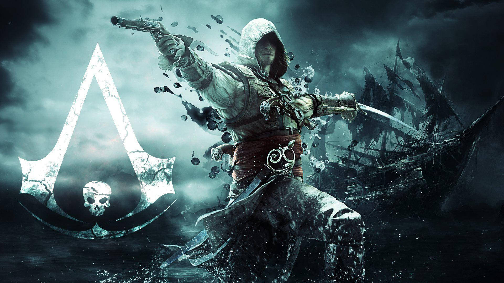 Edward Kenway Assassin's Creed Iv Black Flag Video Game Wallpaper