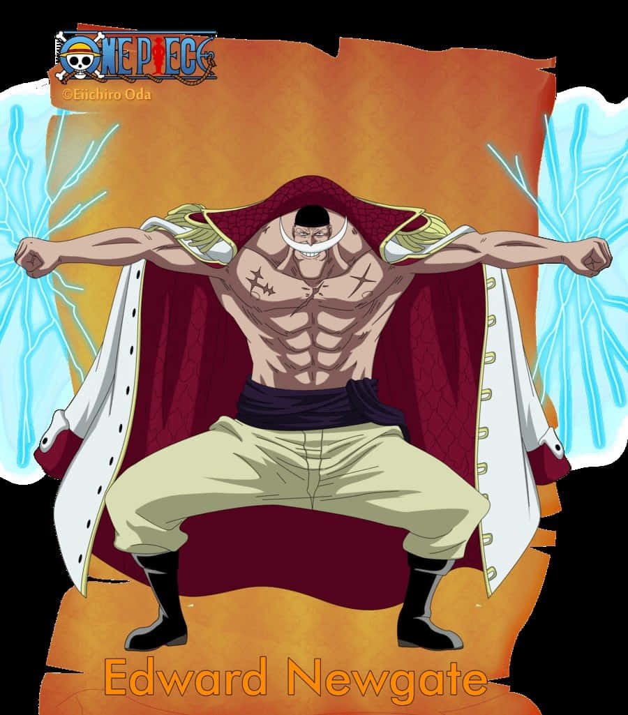 Luchandoen El Mundo De One Piece - Edward Newgate Fondo de pantalla