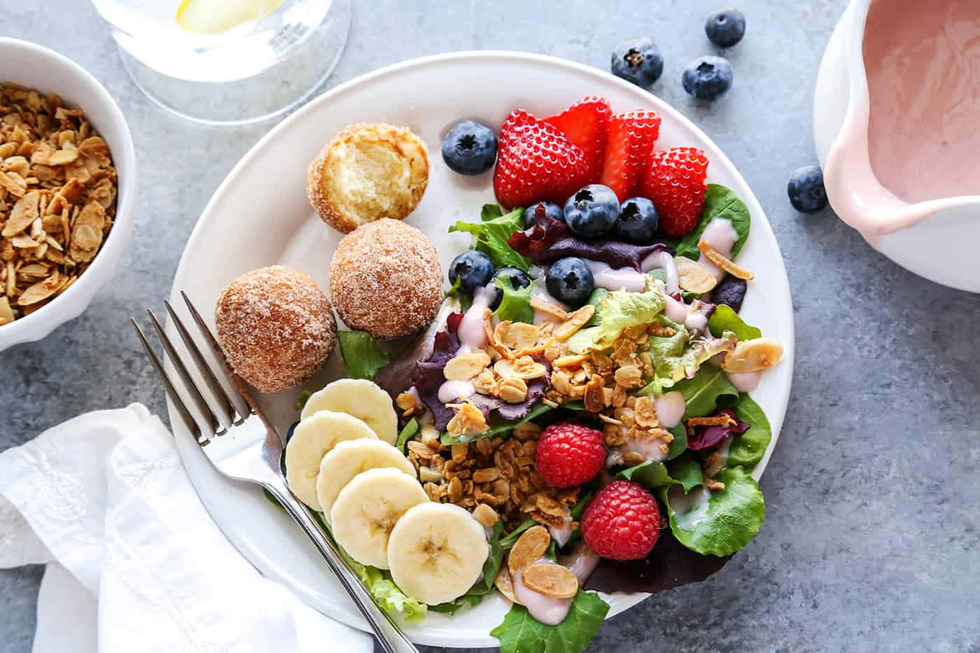 Een Heerlijke Brunch Spread Achtergrond