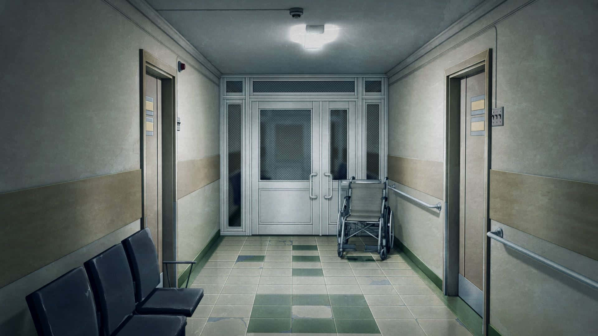 Eerie_ Hospital_ Corridor_ Liminal_ Space.jpg Wallpaper