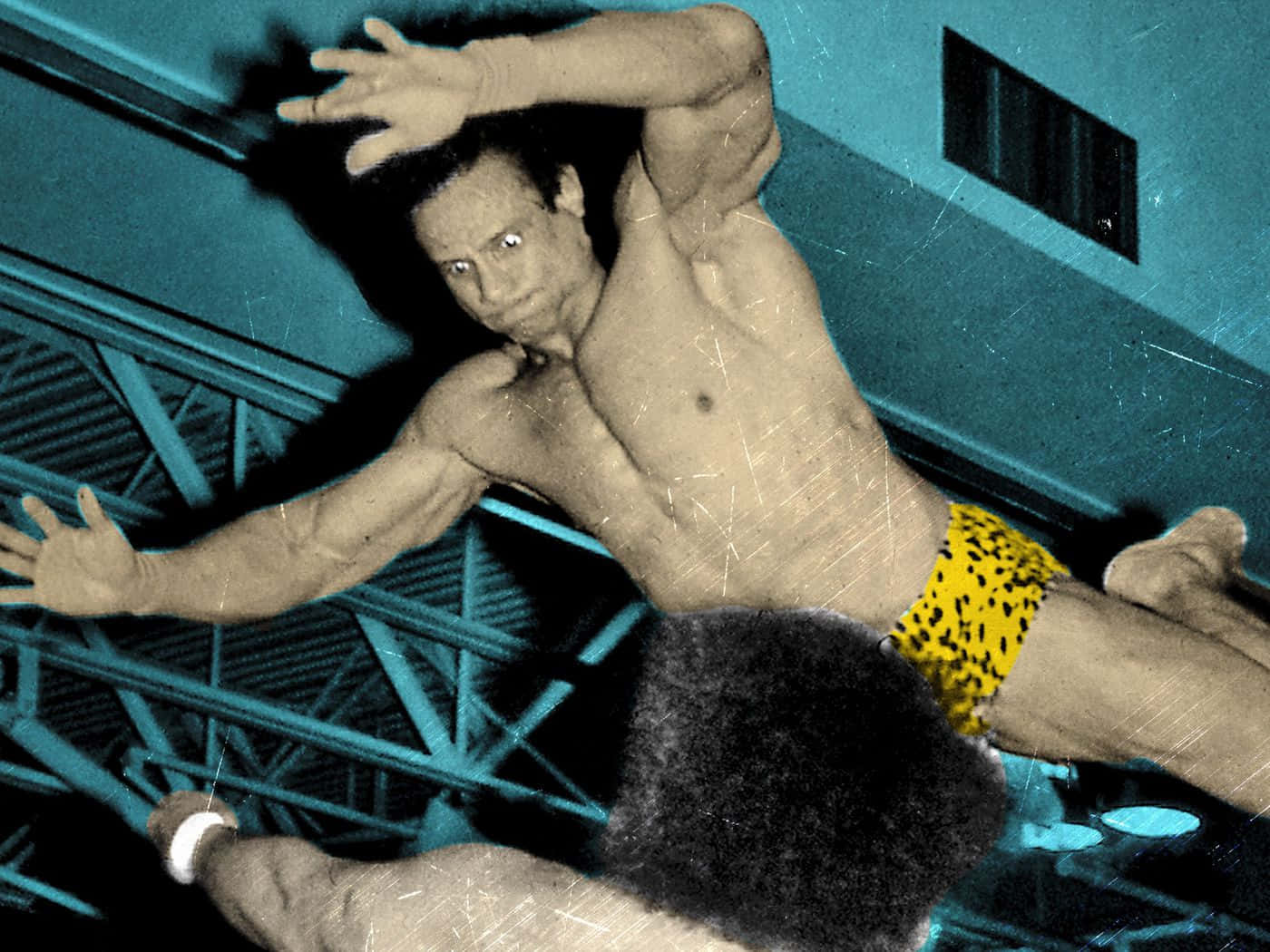 Eerie Jimmy Snuka Superfly Jump Picture