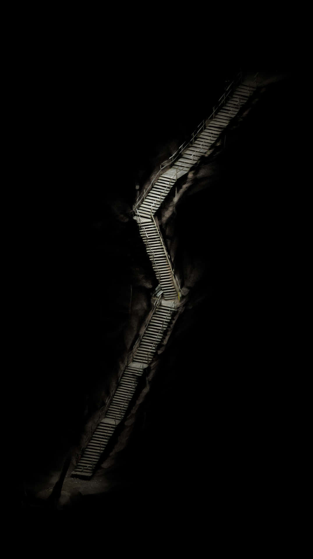 Eerie_ Staircase_in_ Darkness.jpg Wallpaper