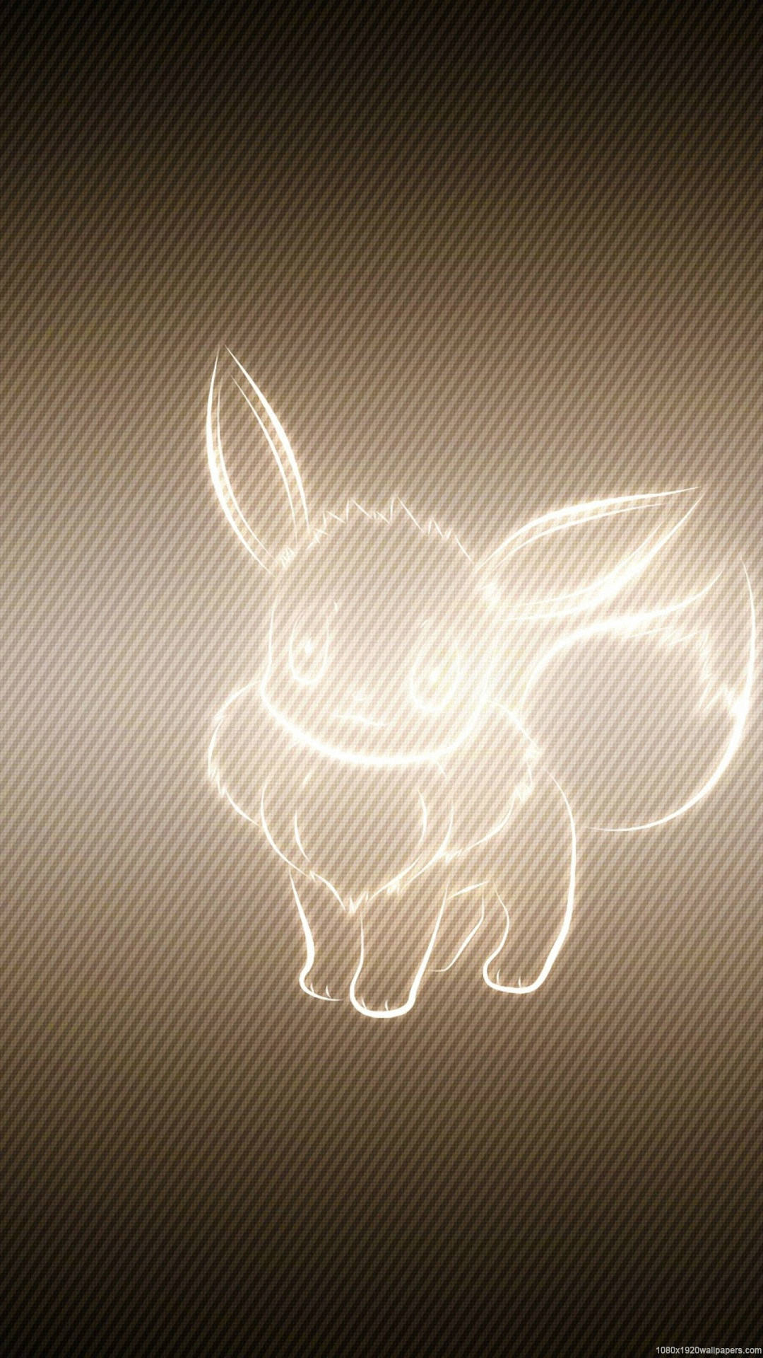 Eevee Glowing Iphone Wallpaper
