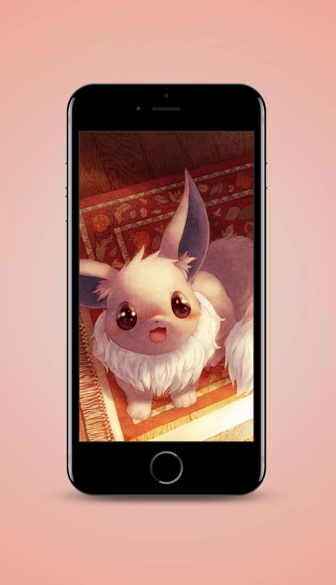 Put your day in the paws of Eevee with this ultra cute Eevee iPhone wallpaper! Wallpaper